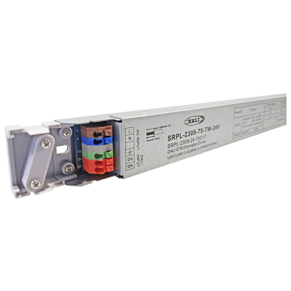 75W DALI DT8 DIMMABLE LED DRIVER