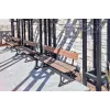 Old town bench