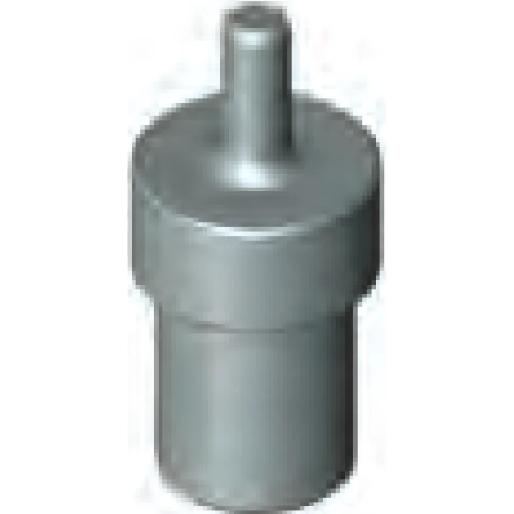 Plastic attachment for traffic cones to secure lamps