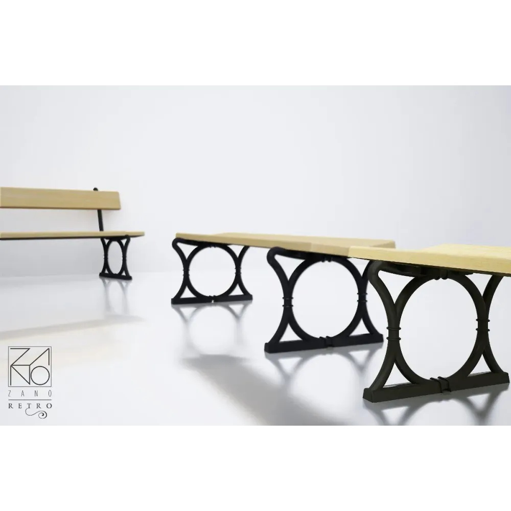 Old town bench