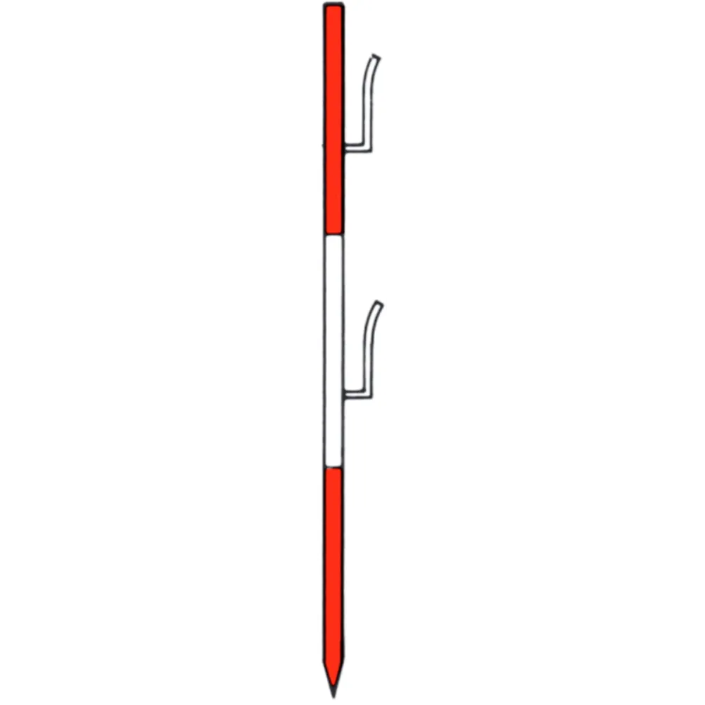 Slat post with fixed slat holder