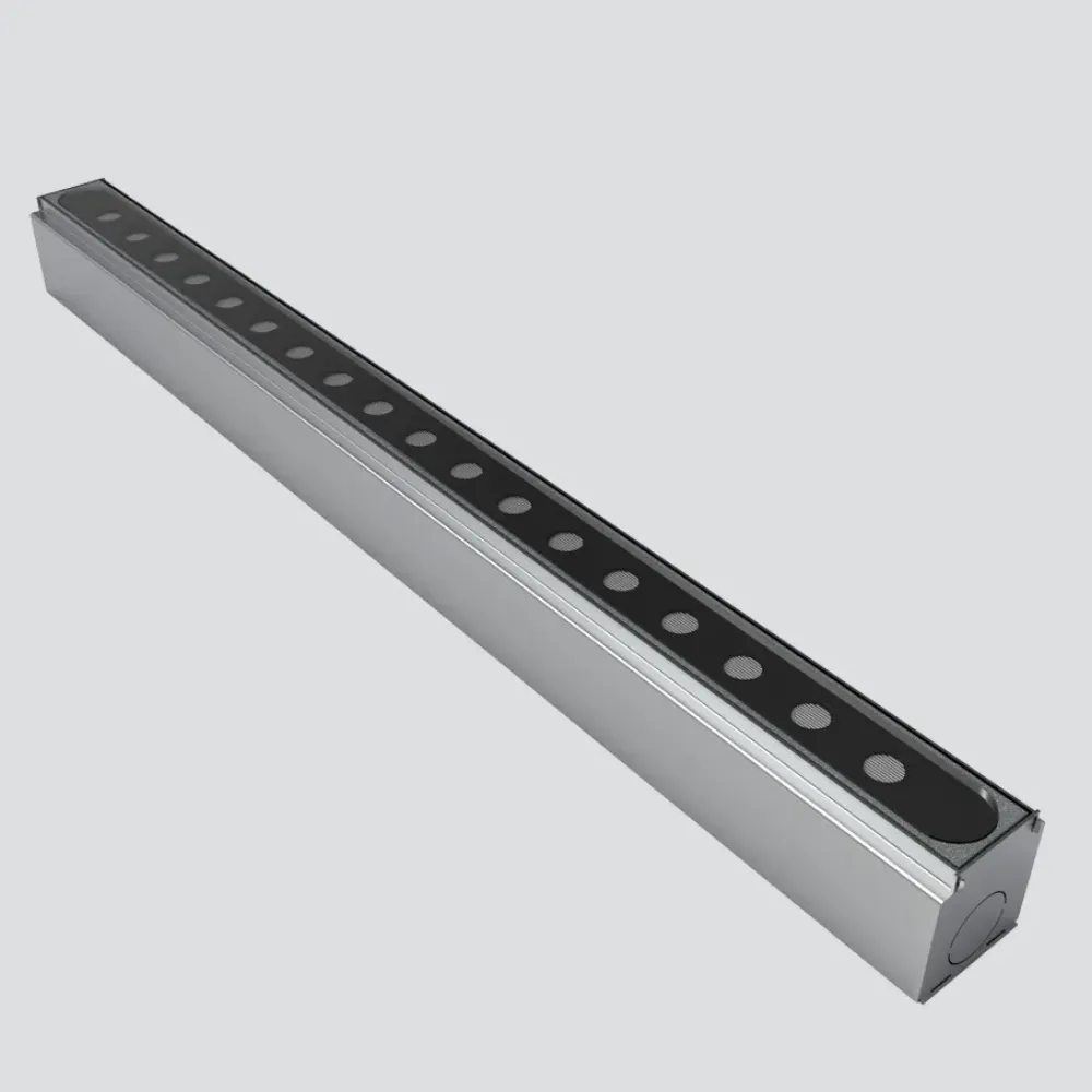 Matrix Mini Recessed 2813R/WPRCOB-Ground Recessed - Recessed with Lens L. 1030 - Remote driver 24Vdc