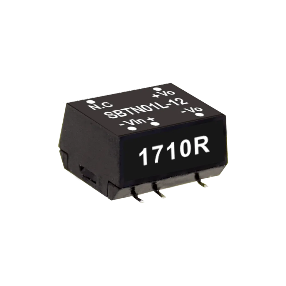 1W DC/DC-Converter, Input 21.6…26.4V, Output 5V/0.2A