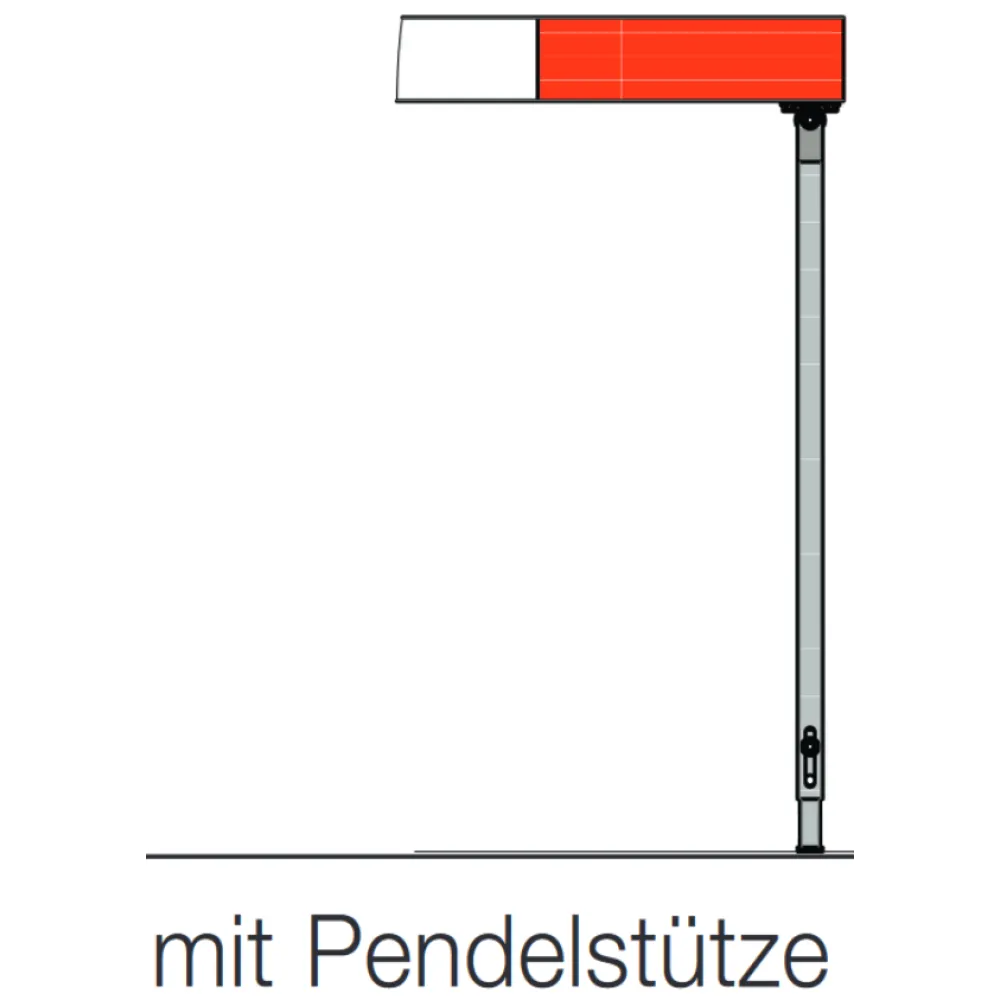 Manual arm barrier