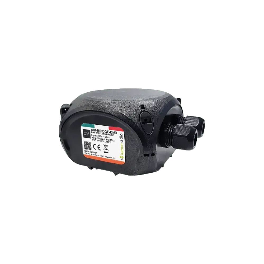 Wireless DMX / RDM device (transmitter and receiver), IP67