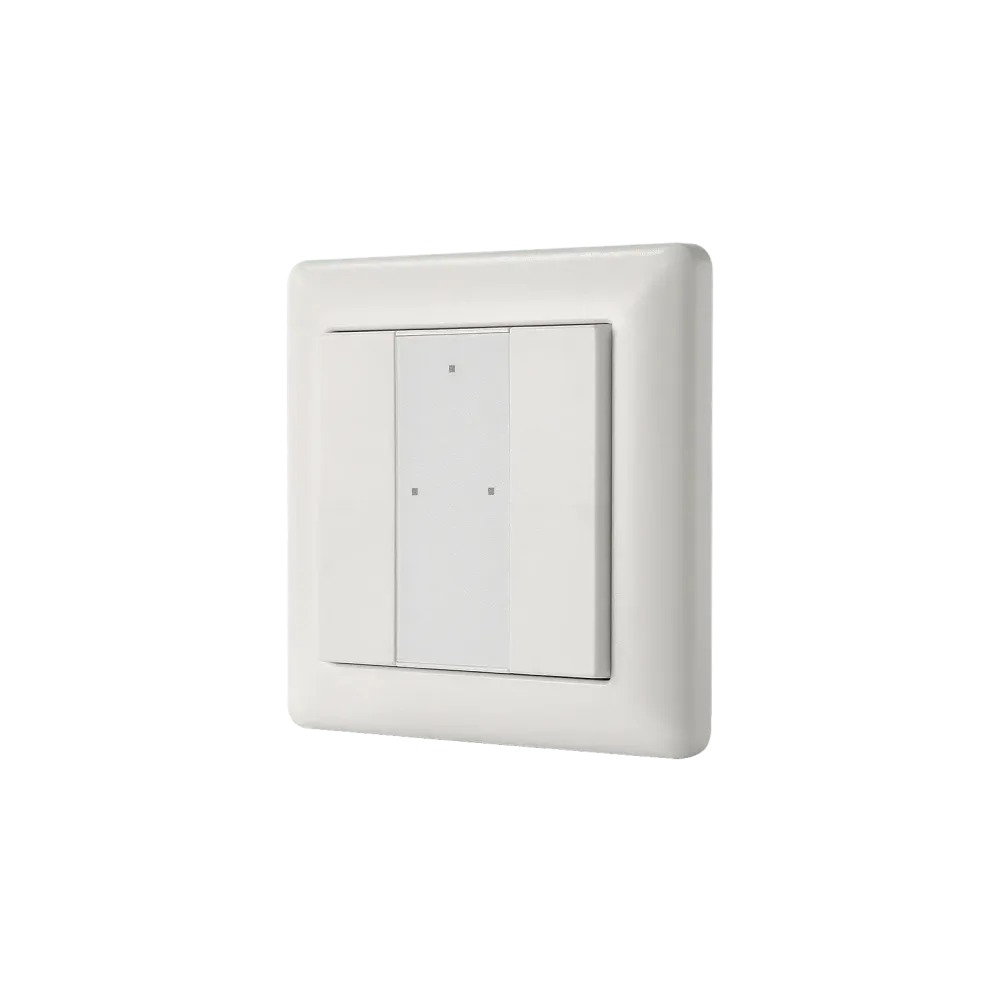 DALI2 certified wall switch with 2 push buttons