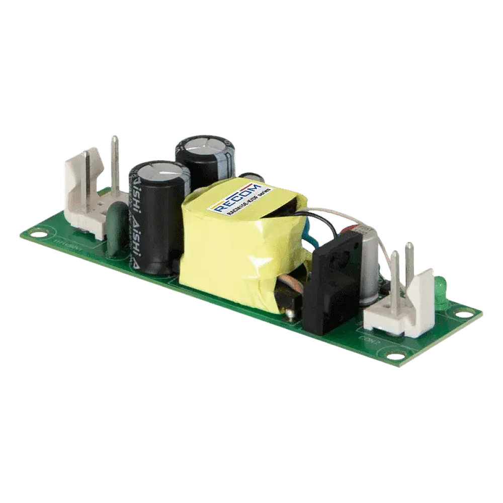 15W Open Frame Power Supply 12V/1.25A, ITE, Medical, Household, Industry