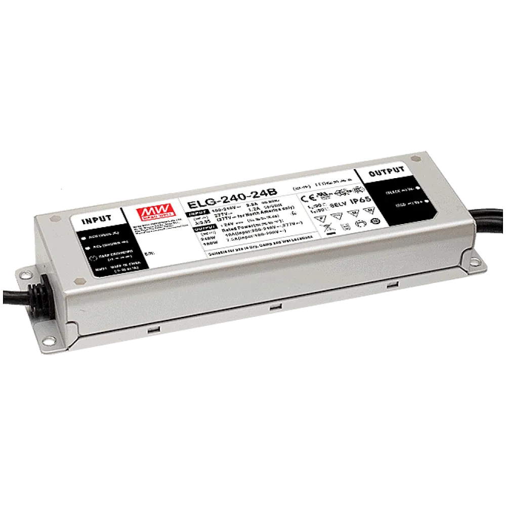 240W LED Driver CV+CC 24V/10A, 3in1 Dimming