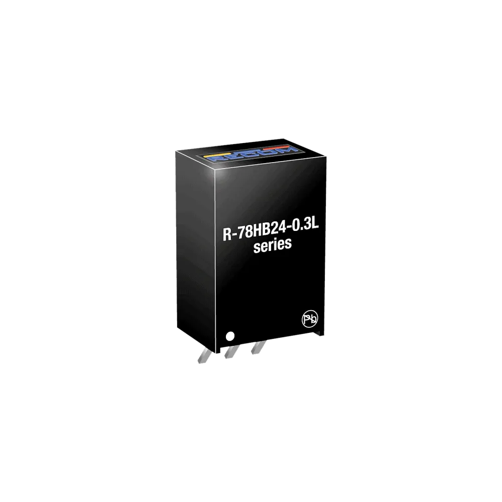 7.2W DC/DC Converter, Input 36…72V, Output 24V/300mA, SIP3