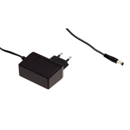 12W Industrial Wall Mount Adaptor 15V/0.8A, EU Version