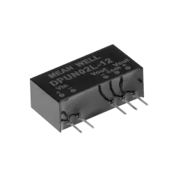 2W DC/DC-Converter, Input 4.5…5.5V, Output +/-12V / +/-0.083A
