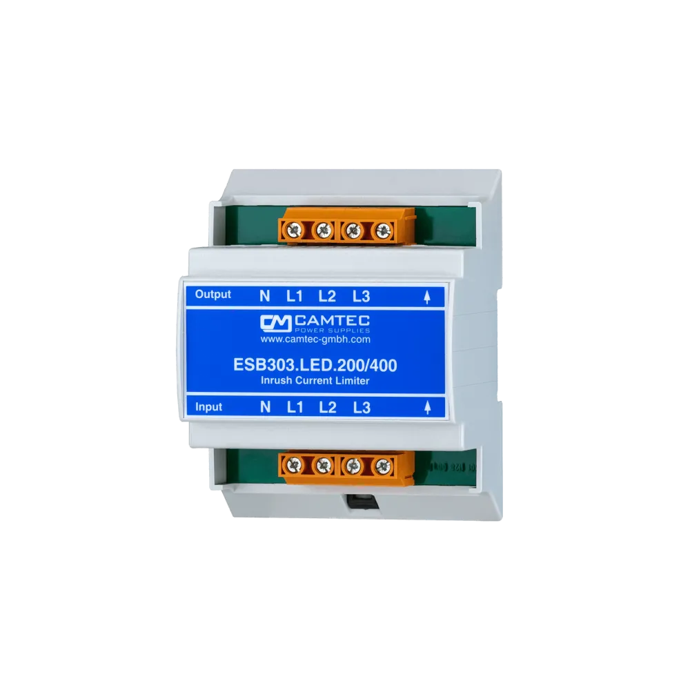 3 Channel Inrush Current Limiter (DIN-Rail), 48A