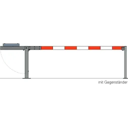 Manual arm barrier