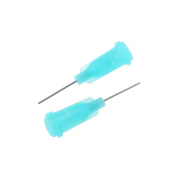 Dosing needle, stainless steel needle with plastic body, gauge: 23 (50 pieces)