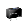 1W DC/DC converter, input 5V +/-10%, output 5V/200mA, SIP7