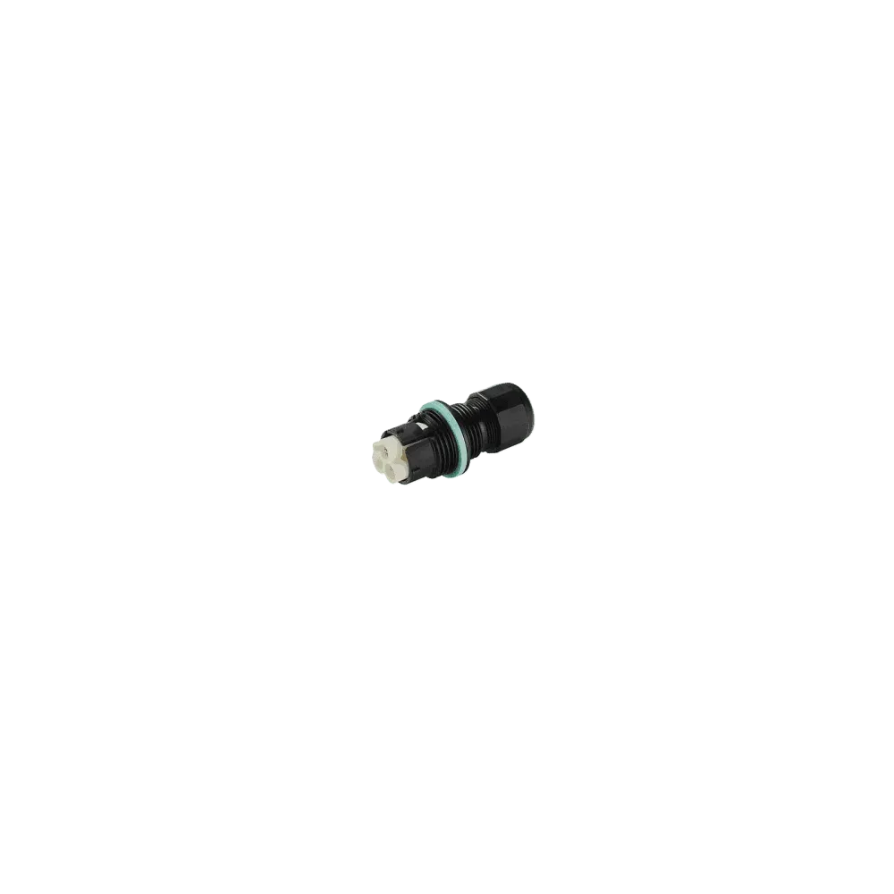Circular device plug, 3p, screw connection, 0.5-2.5mm2, D7.0-12.0mm, IP66/IP68
