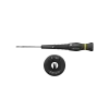 ESD brazing lever slotted on one side