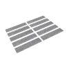 Self-adhesive felt strips 150 x 25 x 3.5 mm (PU10)