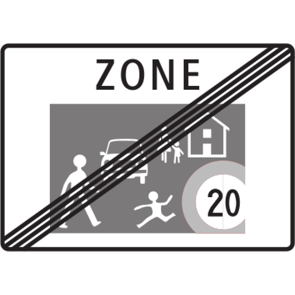 2.59.6 End of the pedestrian zone