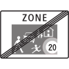 2.59.6 End of the pedestrian zone