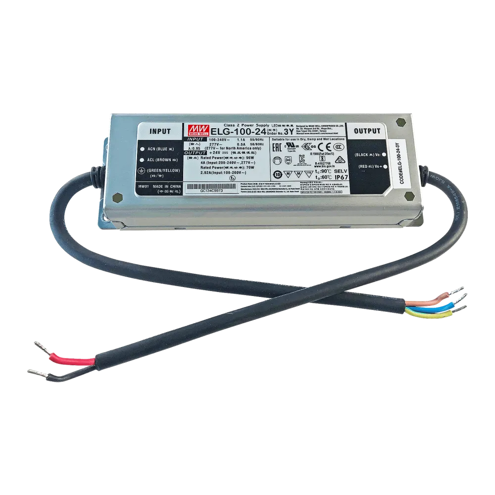 96W LED Driver CV+CC 24V/4A, 3in1 Dimming + Vo/Io adjustable