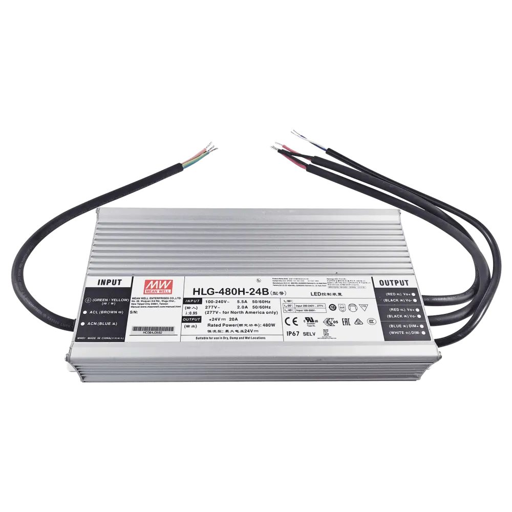 480W LED Driver CV+CC 24V/20A