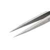 Precision tweezers with pointed tips. Very robust