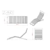 Stilo lounger
