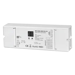 5 channel DALI DT8 LED dimmer, RGBWA, constant voltage 12-36VDC, max. 900W