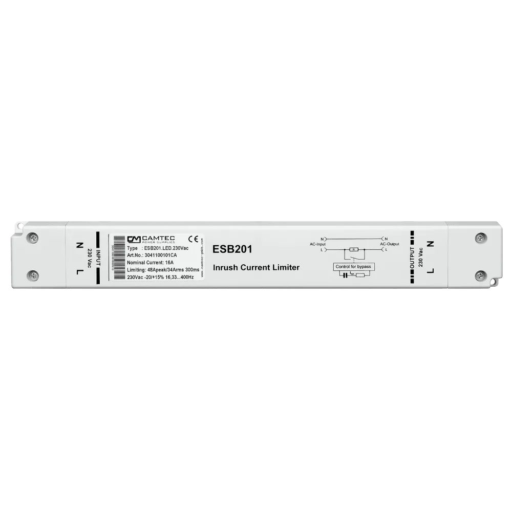 Inrush Current Limiter (elongated housing), 48A