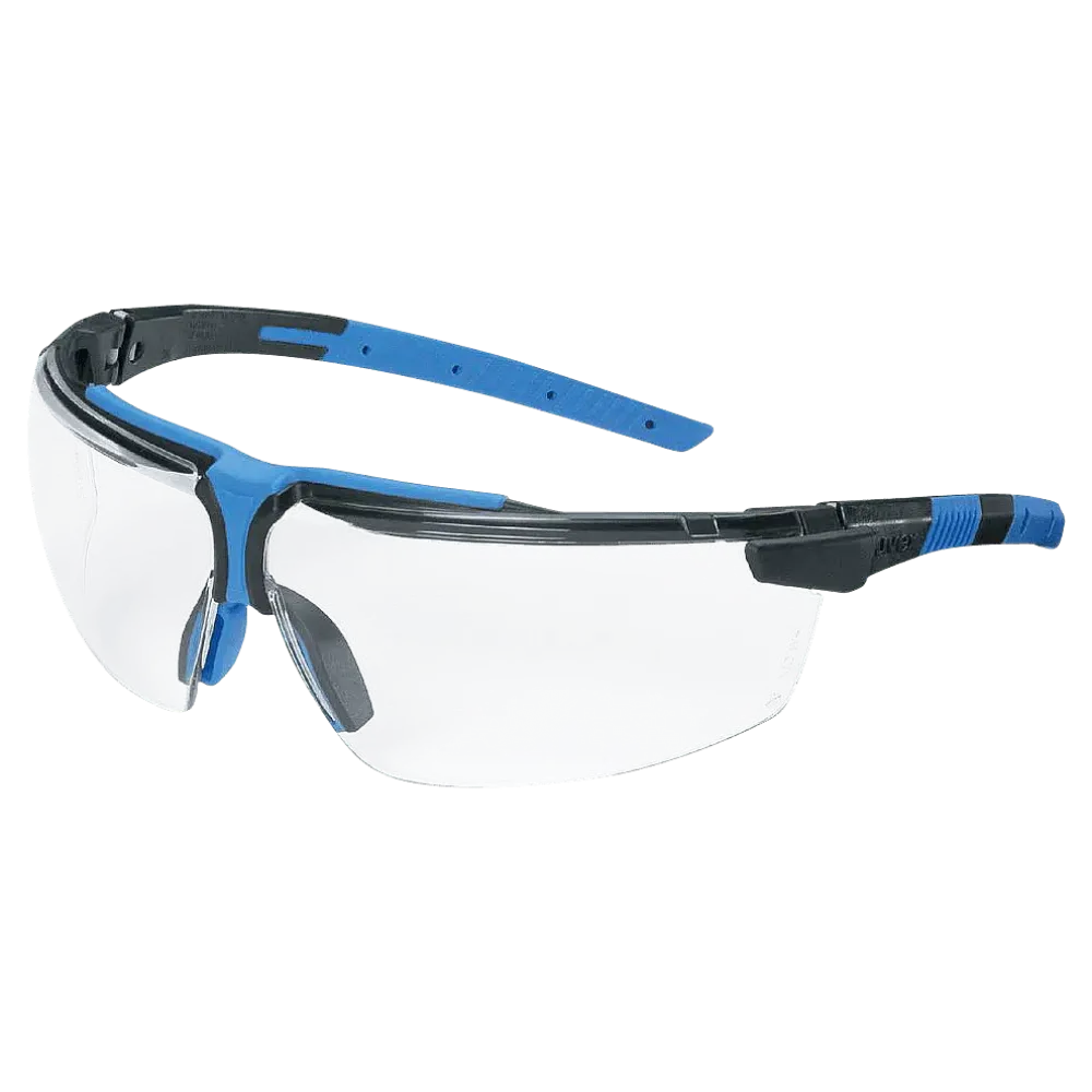 uvex i-3 side arm spectacles impact-resistant, scratch-resistant, chemical-resistant