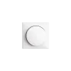 Flush-mounted installation set EDIZIOdue for rotary dimmer white