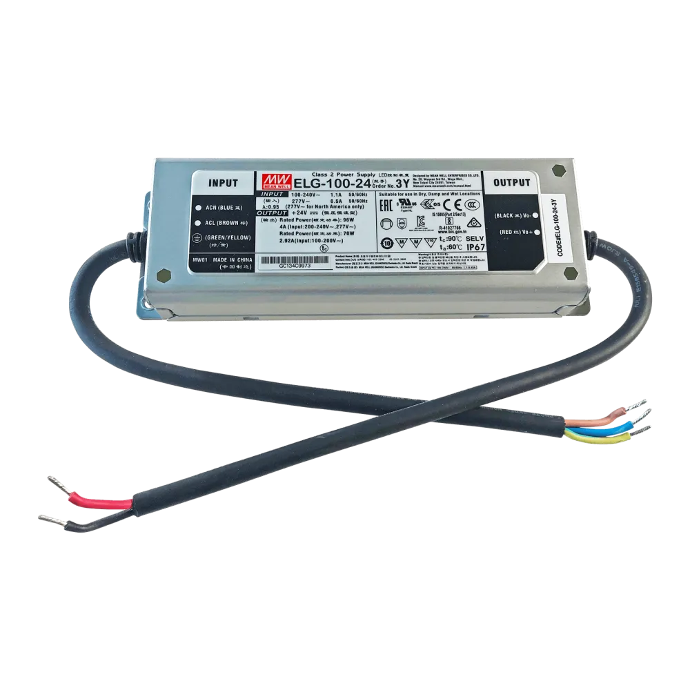 96W LED Driver CV+CC 24V/4A