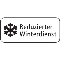 Reduced winter service