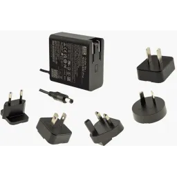45W Wall Mount Power Supply12V/3.75A, Interchangeable type