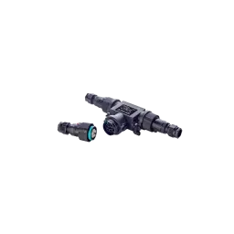 Techno T-Distributor Plug & Socket THR631, 5P, Screw, IP65