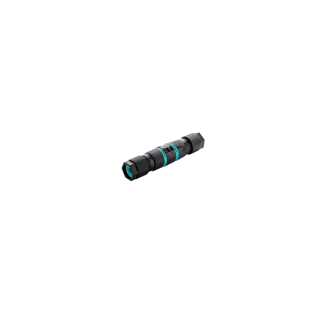Mini Circular Connector TH387 long, Plug, 5P, Screw, IP66/IP68