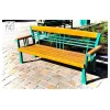 Art Nouveau bench