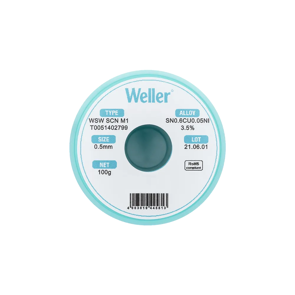 WSW SCN M1 0,5mm, 100g, Sn0,6Cu0,05Ni3,5%