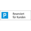 Parking reserved for customers