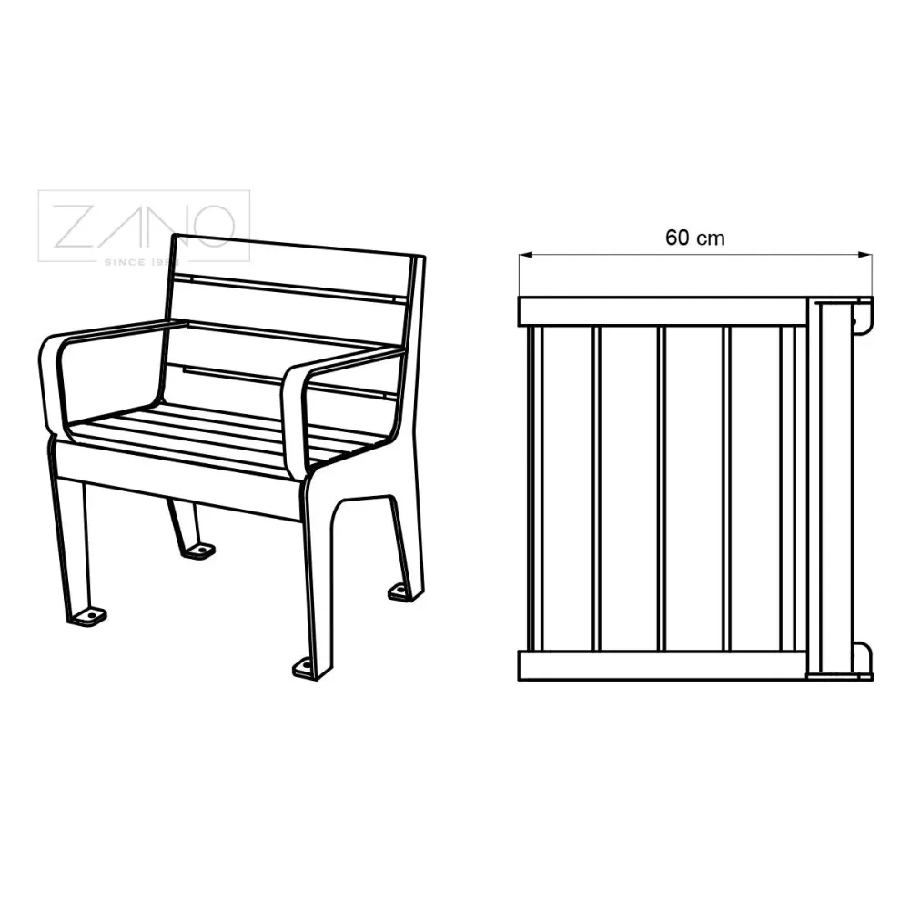 Outdoor chair Soft