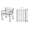 Outdoor chair Soft