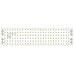 LED Module 500x120mm / TW / 2700K & 6500K / CRI >90 / 336LED