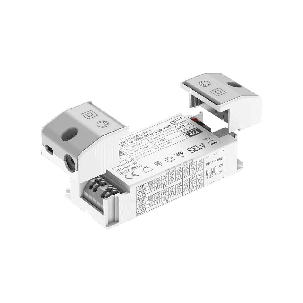 42W LED Driver Constant Current 300 to 1050mA, 2.5 to 49Vdc, DALI2