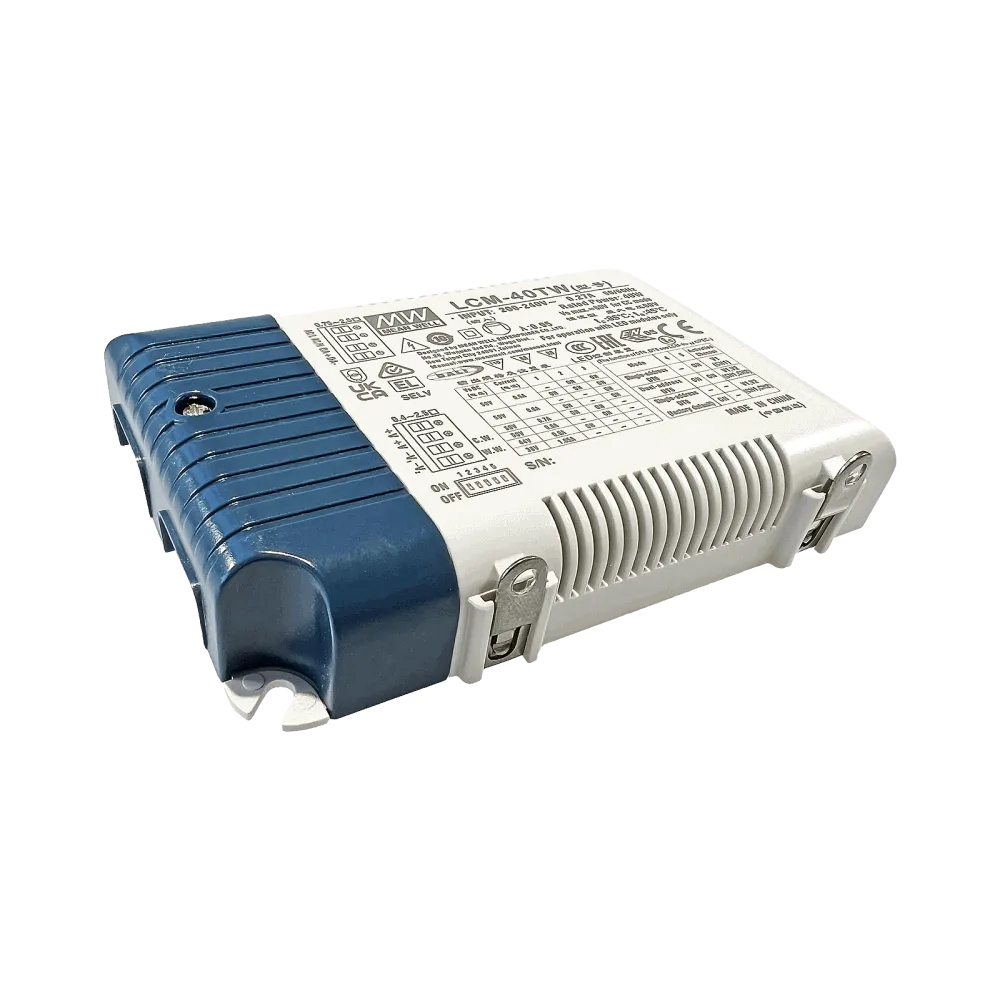 40W LED Driver CC 500-1050mA, DALI2, DT8, DT6, for single color and tunable white applications