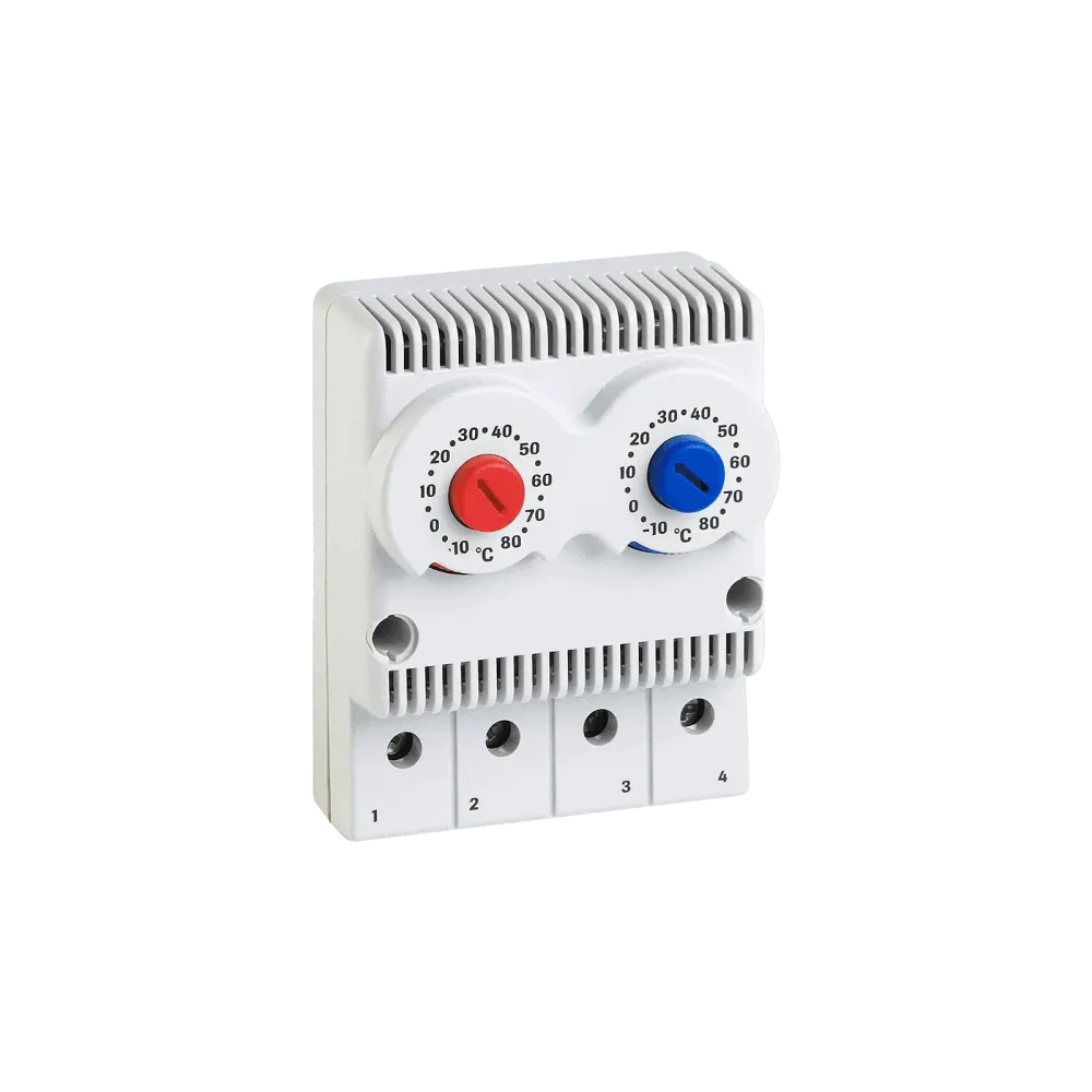 Twin thermostat type NC/NC red (each normally closed)