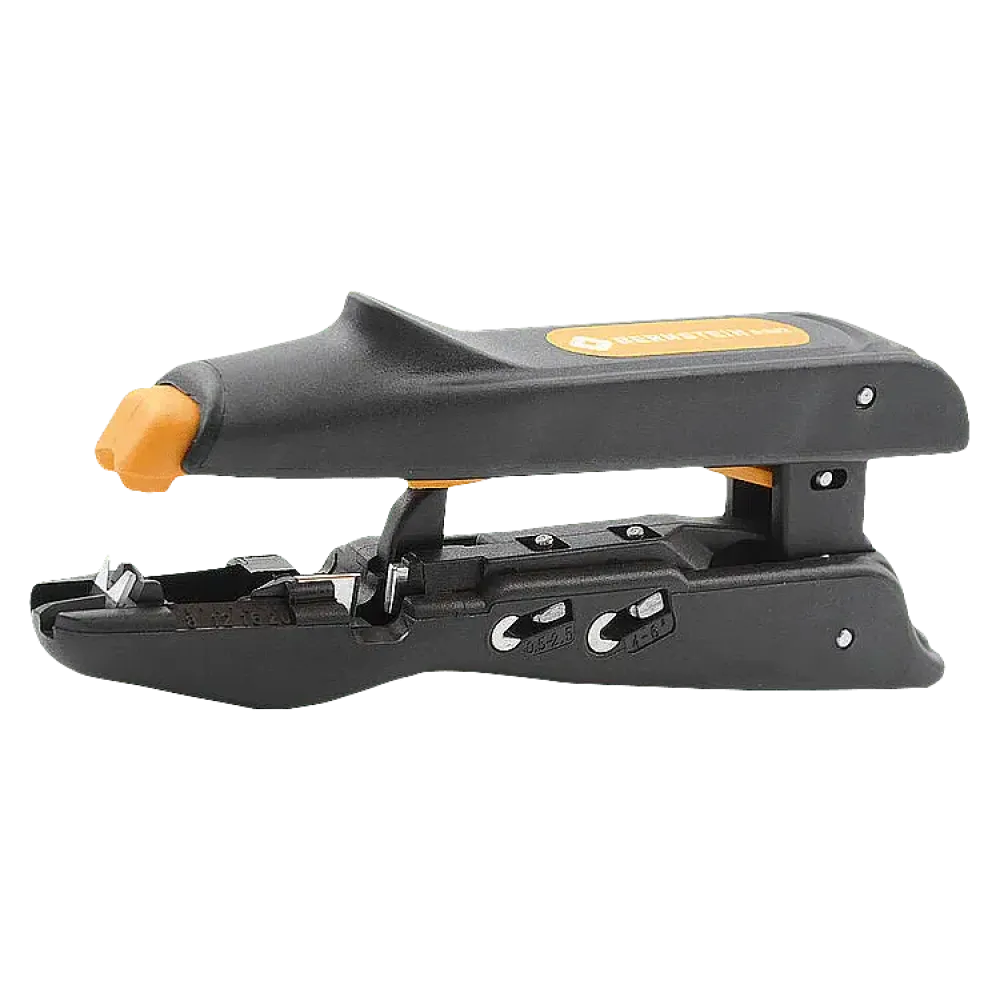 Stripping and crimping tool 0.5 - 6 mm² with stop