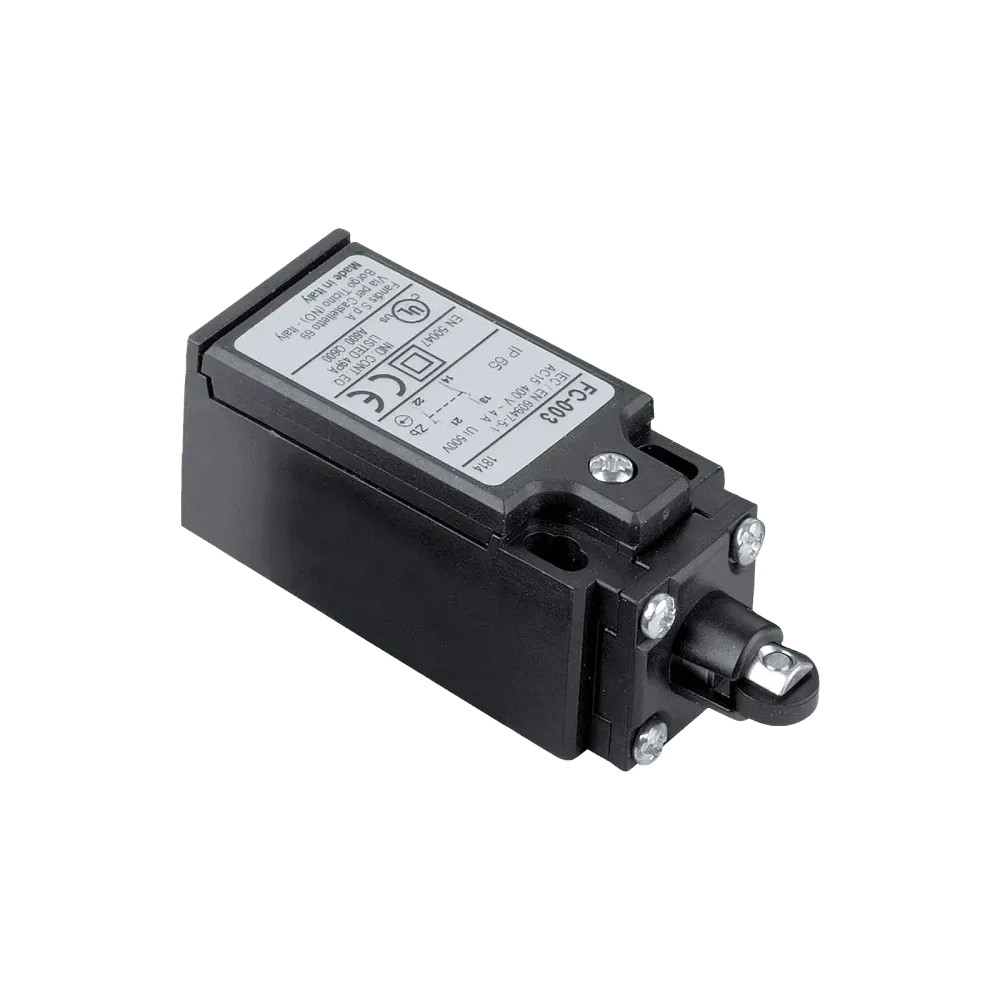 Door limit switch 1NO+1NC type snap-action switch with roller plunger