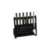 ESD plastic precision tweezers set VARIO 6 pcs.