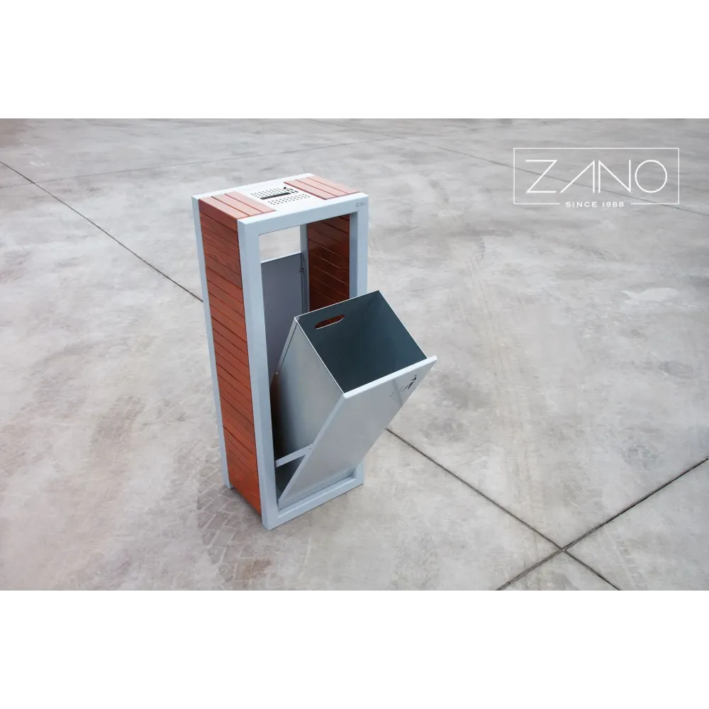 Pavo Litter Bin with ashtray